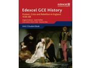 Edexcel GCE History A2 Unit 3 A1 Protest Crisis and Rebellion in England 1536 88 Paperback