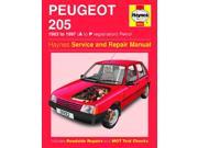 Peugeot 205 Petrol 1983 1997 Service and Repair Manual Haynes Service and Repair Manuals Hardcover