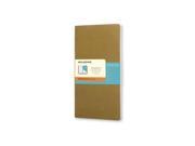 Moleskine Chapters Journal Slim Large Ruled Tawny Olive Cover Journal