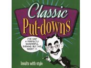 Classic Put downs Insults with Style Hardcover