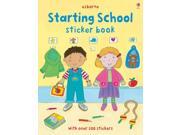Starting School Sticker Book Usborne Sticker Books Paperback