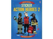 Sticker Action Heroes 2 Paperback