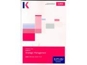 CIMA E3 Strategic Management Study Text Paperback