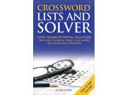 Crossword Lists Crossword Solver Over 100 000 Potential Solutions Including Technical Terms Place Names and Compound Expressions Paperback