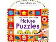 Picture Puzzles Wipe Clean Learning Board book