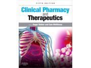 Clinical Pharmacy and Therapeutics 5e Paperback