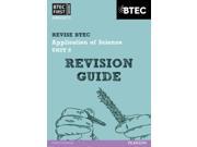 BTEC First in Applied Science Application of Science Unit 8 Revision Guide REVISE BTEC Nationals in Applied Science Paperback