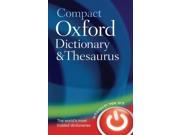 Compact Oxford Dictionary Thesaurus Hardcover