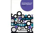 Sociolinguistics and Corpus Linguistics Edinburgh Sociolinguistics Paperback