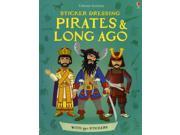 Pirates and Long Ago Bind up Usborne Sticker Dressing Paperback