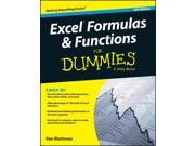 Excel Formulas Functions for Dummies For Dummies Computer tech 4