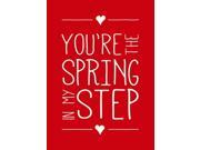You re The Spring In My Step Gift Hardcover