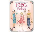 1920s Fashion Historical Sticker Dolly Dressing Usborne Sticker Dolly Dressing Paperback