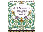 Art Nouveau Patterns to Colour Paperback