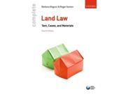 Complete Land Law Text Cases and Materials Paperback
