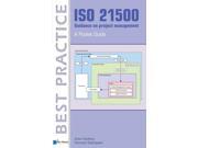 ISO 21500 Guidance on Project Management Best Practice POC