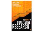 HOW TO OF QUALITATIVE RESEARCH
