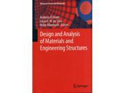 Design and Analysis of Materials and Engineering Structures Advanced Structured Materials Hardcover