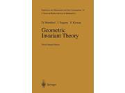 Geometric Invariant Theory Ergebnisse der Mathematik und ihrer Grenzgebiete. 2. Folge Paperback