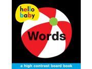 Words Hello Baby Board book