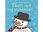 That s Not My Snowman Hardcover