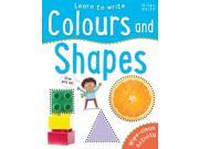 Learn to Write Colours and Shapes Wipe Clear Spiral bound