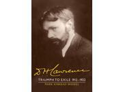 Triumph to Exile 1912 1922 The Cambridge Biography D. H. Lawrence 1885 1930 Reissue