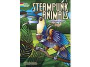 Steampunk Animals Dover Coloring Books CLR