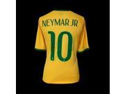 Neymar Jr Signed 2014 Brazil World Cup Shirt Jersey ICONS.