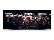 MIKE TYSON Signed Roundhouse 36 x 15 Photograph LE 50 UDA.