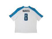 MARCUS MARIOTA Signed Tennessee Titans White Nike Game Jersey UDA.