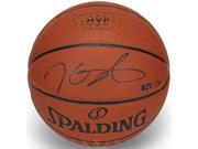 KEVIN DURANT Signed Black MVP Logo Basketball PANINI LE 35