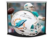 RYAN TANNEHILL Signed LE Miami Dolphins Full Size Authentic Pro Line Speed Helmet Inscribed 1st Round Pick 2012 w Custom Designed Curve Display STEINER LE 17