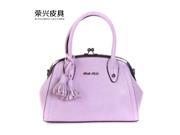 2016 fashion boutique handbag shoulder diagonal Women shell package purple
