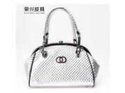2016 handbag fashion handbags shell bag lady shoulder diagonal package silver