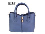 2016 new handbag shoulder bag lady fashion women s PU leather handbag blue