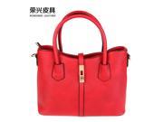 2016 new handbag shoulder bag lady fashion women s PU leather handbag red