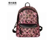 2016 new fashion handbags shoulder bag rivets rose Red