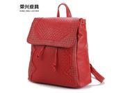 2016 new rivet shoulder bag ladies handbag Korean Women travel bag red