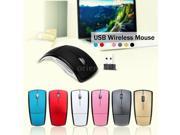2.4Ghz Wireless Optical Foldable Arc Mouse Snap in Transceiver For Laptop Notebook pc C899