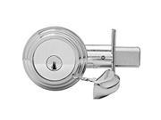 Medeco Maxum 11 R633 619 PA Satin Nickel US15 Grade 1 Captive Key Cylinder Tubular Deadlock Deadbolt With 2 3 8 Backset And 1 Faceplate High Securitytriot Bi