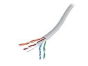 FiveStar Cable ETL Listed 1000 Ft. Cat5E Cable UTP Solid Copper PVC CMR Rated Cable White