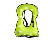 IMAXPLUS Inflatable Life Vest Swimming Life Jacket with Adjustable Straps Universal for Adult Kids For Snorkeling Floating Surfing Boating Kayaking Fishing Raf