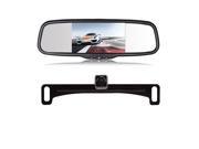 AUTO VOX 5 Inch Factory Look Vehicle Rear View Mirror Monitor with 500 High Brightness Dual Video Inputs Auto Reverse On CCD Sensor Waterproof 600TVL Car Back