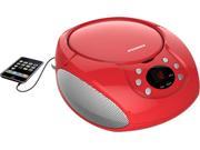 SYLVANIA SRCD261 B RED Portable CD Players with AM FM Radio Red