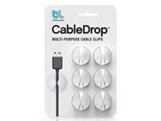 Blue Lounge 6 Pack Cable Drop White 15 209