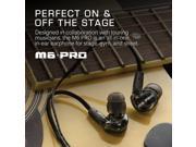 MEE audio M6 Pro Universal Fit Noise Isolating Musician s In Ear Monitors with Detachable Cables Smoke