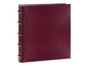 Pioneer Photo Albums 200 Pocket European Bonded Leather Photo Album for 5 by 7 Inch Prints Burgundy