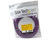 StarTech.com 50 Feet Purple Molded RJ45 UTP Gigabit Cat6 500 MHz 24 AWG Network Patch Cable C6PATCH50PL
