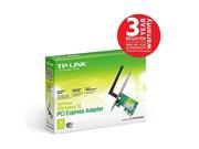 TP LINK TL WN781ND Wireless N150 PCI Express Adapter 2.4GHz 150Mbps Include Low profile Bracket